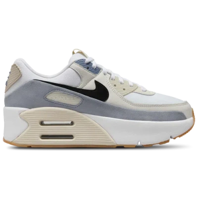 Nike Womens  Air Max 90 Lv8 In White/black/ashen Slate