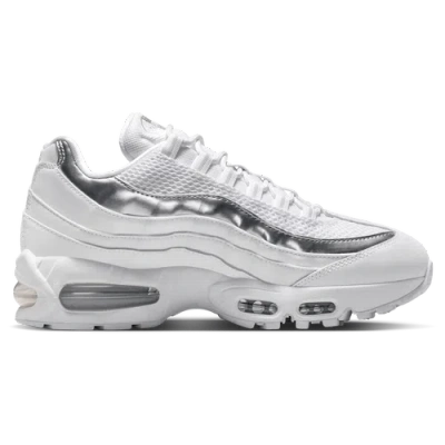 Nike Womens  Air Max 95 Se In White/lt Charcoal/pure Platinum