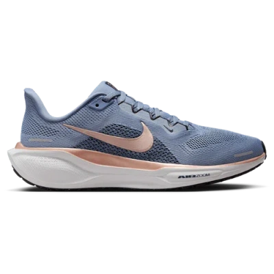 Nike Air Zoom Pegasus 41 Running Shoe In Gold/white/grey