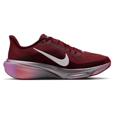 Nike Woman Sneakers Burgundy Size 8 Textile Fibers In Red