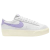 Nike Womens  Blazer Low Platform In Purple/purple