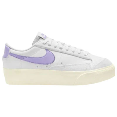 Nike Womens  Blazer Low Platform In Purple/purple