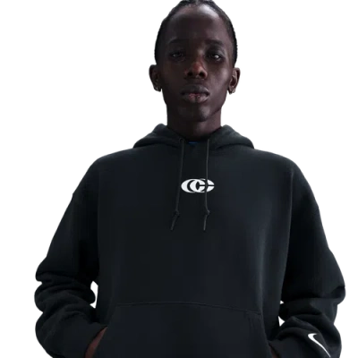 Nike Womens  Caitlin Clark U Premium Fleece Pullover Hoodie In Black