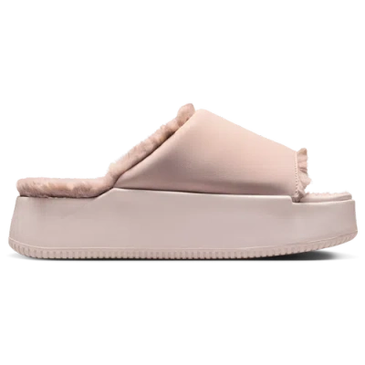 Nike Calm Platform Cozy Slides In Multi