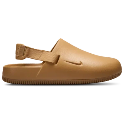 Nike Womens  Calm Mule In Flax/flax