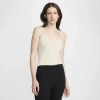 Nike Women's  Sportswear Chill Knit Tight Cami Tank Top In Lt Orewood Brown/sail