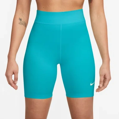 Nike Womens  Classic Hr 8" Shorts In Dusty Cactus/sail