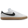 Nike Women's Court Legacy Next Nature Shoes In White/anthracite/gum Yellow