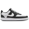 Nike Women's Court Vision Low Next Nature Casual Sneakers From Finish Line In Black/white
