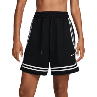 Nike Womens  Crossover Short In Black/white/black