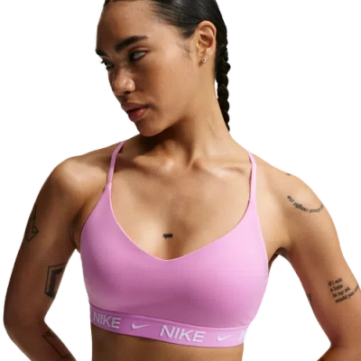 Nike Womens  Dri-fit Indy Bra In Pink