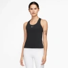 Nike Womens  Dri-fit Swoosh Bra Tank In Black/black/white