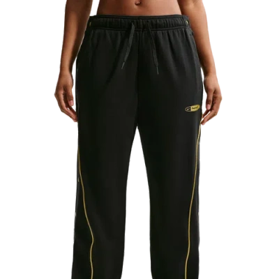 Nike Womens  Dri-fit Swoosh Fleece Tearaway Pants In Black