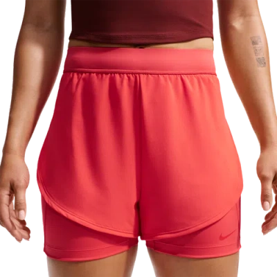 Nike Womens  Drifit Universal 2in1 Short In Red