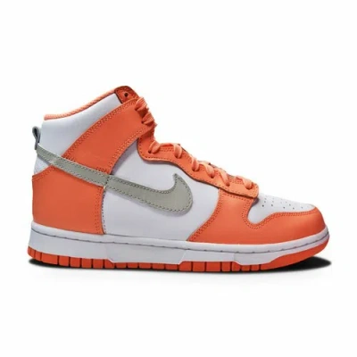 Pre-owned Nike Womens  Dunk High - Dd1869 600 - Crimson Bliss Lt Iron Ore In White