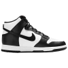 Nike Dunk High Dd1869-103 Sneaker Wowhite Leather Lifestyle Shoes Rhs5655 In White/black