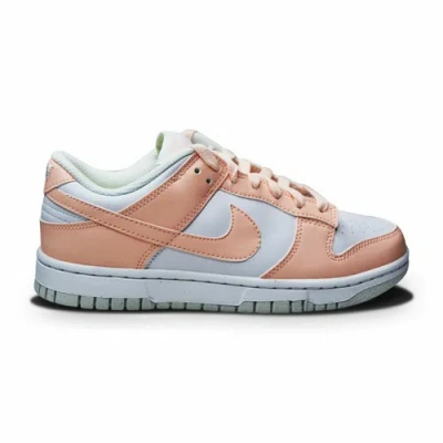 Pre-owned Nike Womens  Dunk Low Next Nature - Dd1873 100 - White Pale Coral