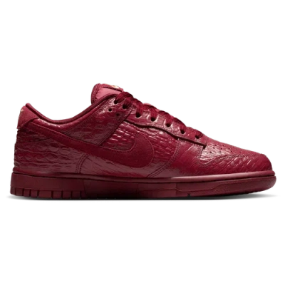 Nike Croc Dunk Low Snekaers In Red