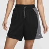 Nike Women's Essential Dri-fit Mesh Basketball Shorts In Black/iron Grey/white