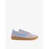Nike Womens  Field General Suede And Mesh Low-top Trainers In Pink