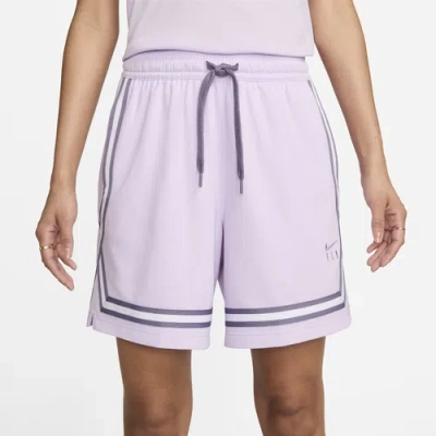 Nike Womens  Fly Crossover M2z Shorts In Violet Mist/daybreak