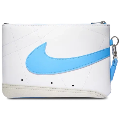 Nike Womens  Icon Blazer Wristlet Large In White/university Blue