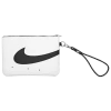 Nike Icon Cortez Wristlet In White/white/black