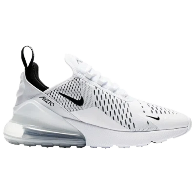 Nike Kids' Womens   Air Max 270 In White/black/white