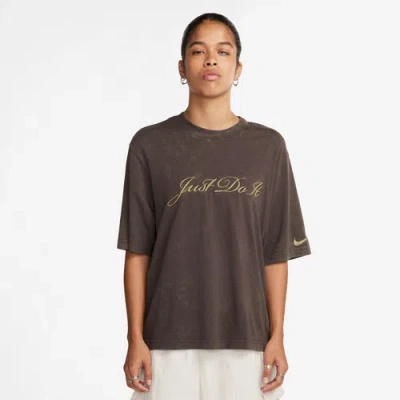 NIKE WOMENS NIKE NSW BOXY WASH T-SHIRT