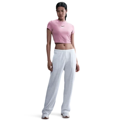 Nike Womens  Nsw Chill V Day Knit T-shirt In Elemental Pink