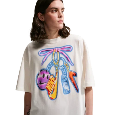 Nike Womens  Nsw Classic Oversize Tee In White