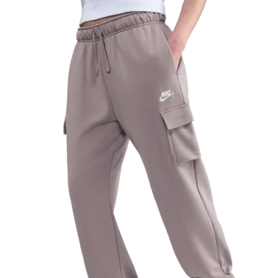 Nike Womens  Nsw Club Fleece Mr Cargo Pants In Neutral