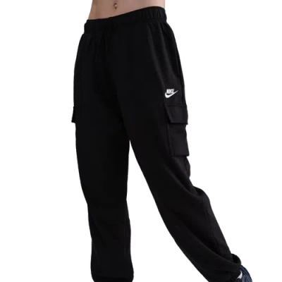 Nike Womens  Nsw Club Fleece Mr Cargo Pants In Black