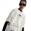 Nike Womens  Nsw Dance Oversized T-shirt In Sail
