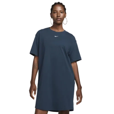 NIKE WOMENS NIKE NSW ESSENTIAL SHORT SLEEVE DRESS T-SHIRT