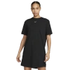 Nike Womens  Nsw Essential Short Sleeve Dress T-shirt In Black/white