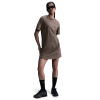 Nike Women's  Sportswear Chill Knit Oversized T-shirt Dress In Mink Brown/mink Brown