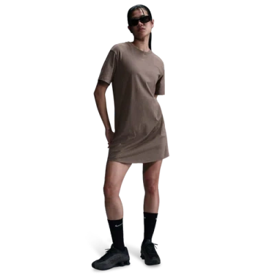 NIKE WOMENS NIKE NSW ESSENTIAL SHORT SLEEVE DRESS T-SHIRT