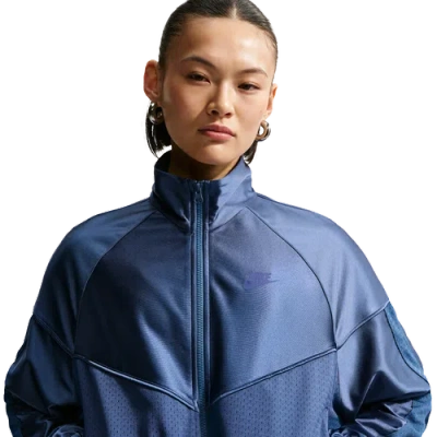Nike Womens  Nsw Heritage Festival Windrunner Jacket In Blue