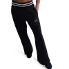 Nike Womens  Nsw Phoenix Fleece High Rise Gx Wide Pants In Black