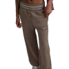 Nike Womens  Nsw Phoenix Fleece High Rise Gx Wide Pants In Mink Brown