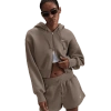 Nike Womens  Nsw Phoenix Fleece Loose Crop Fz Hoodie In Mink Brown