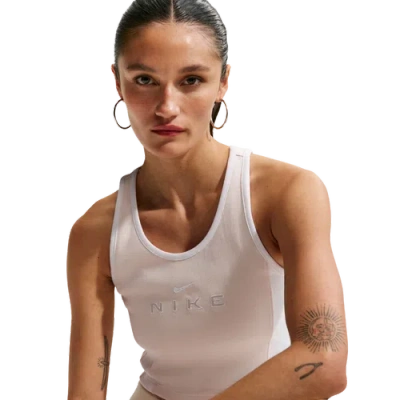 Nike Womens  Nsw Street Gx Crop Tank In White