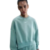 Nike Womens  Nsw Style Fleece Crew Oos In Gold