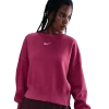 Nike Womens  Nsw Style Fleece Crew Oos In Purple