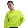 Nike Womens  Nsw Style Fleece Crew Oos In Green