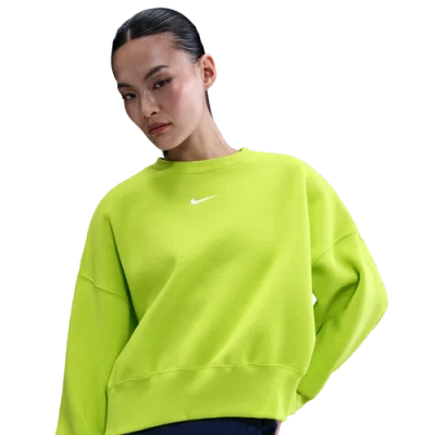 NIKE WOMENS NIKE NSW STYLE FLEECE CREW OOS