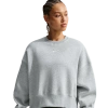 Nike Phoenix Fleece Oversized Sweatshirt In Gray