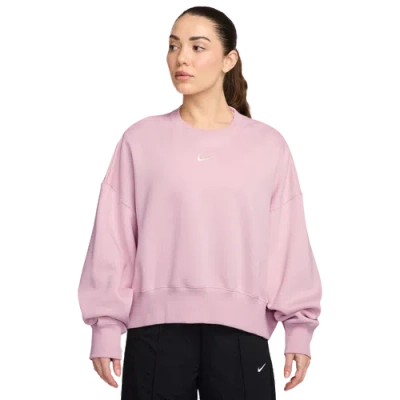 Nike Womens  Nsw Style Fleece Crew Oos In Multi