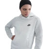 Nike Womens  Nsw Tech Fleece Hoodie In Gray